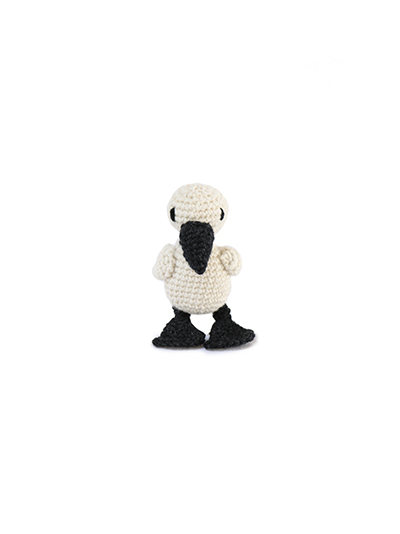 toft ed's animal mini austin the rhino amigurumi crochet